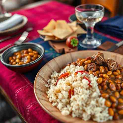 Dominican Republic Dishes - La Bandera